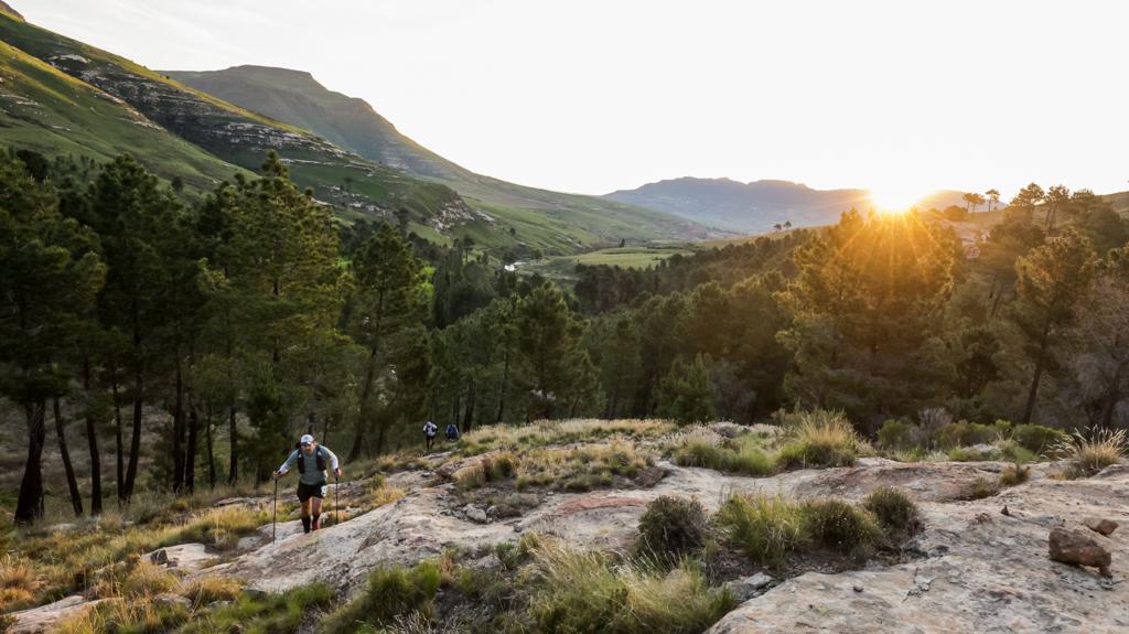 PureAdventures's tweet photo. Sunset on course at #KWaySkyRun25thEdition #SkyRun2021 #KWaySkyRun2021  #HellOfARun #AuthenticallyAfrican #MovesCount #gearupgetout #sportraxs @kway_za  @Suunto_Fitness https://t.co/zaItizkUom