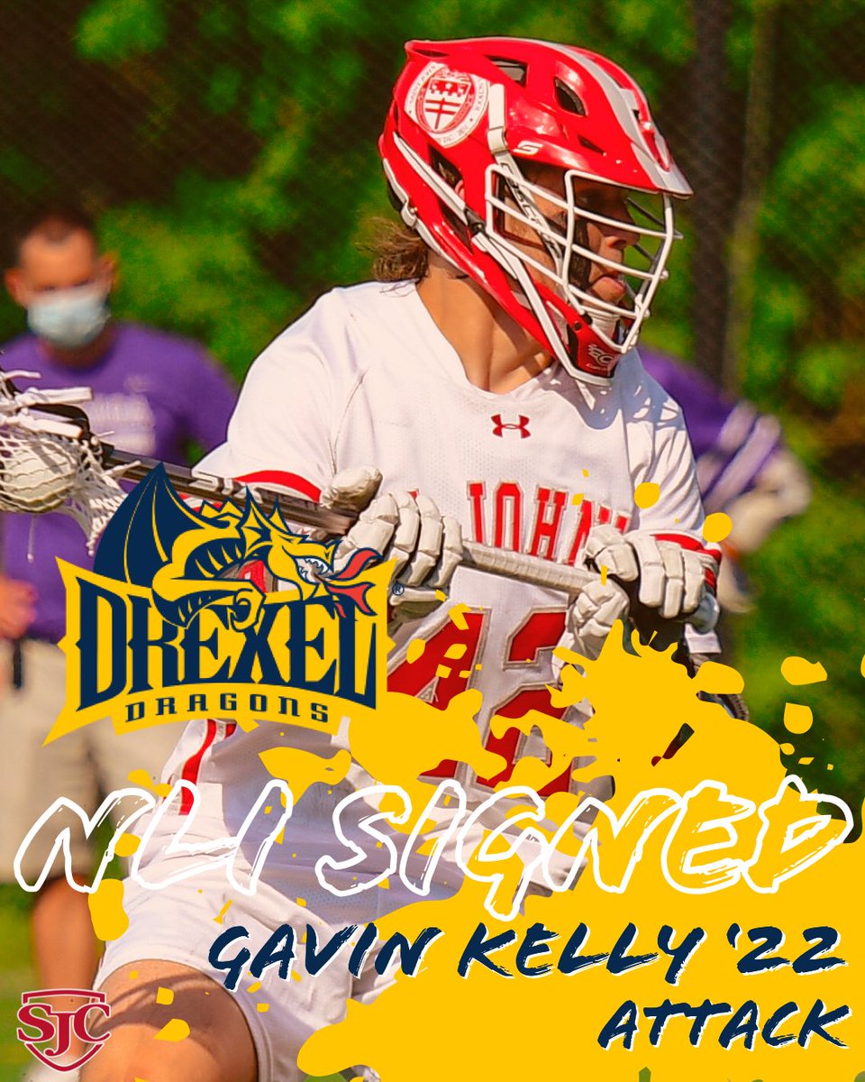 LaxSjc's tweet photo. Congrats to Gavin and the Kelly Family on his official commitment to Drexel University. We look forward to watching you compete in the Colonial Athletic Association Conference. Future is BRIGHT!! #Sniper, #HWPO,#NLISigned 

Ambition Can’t Wait https://t.co/wS8QrrJJa7