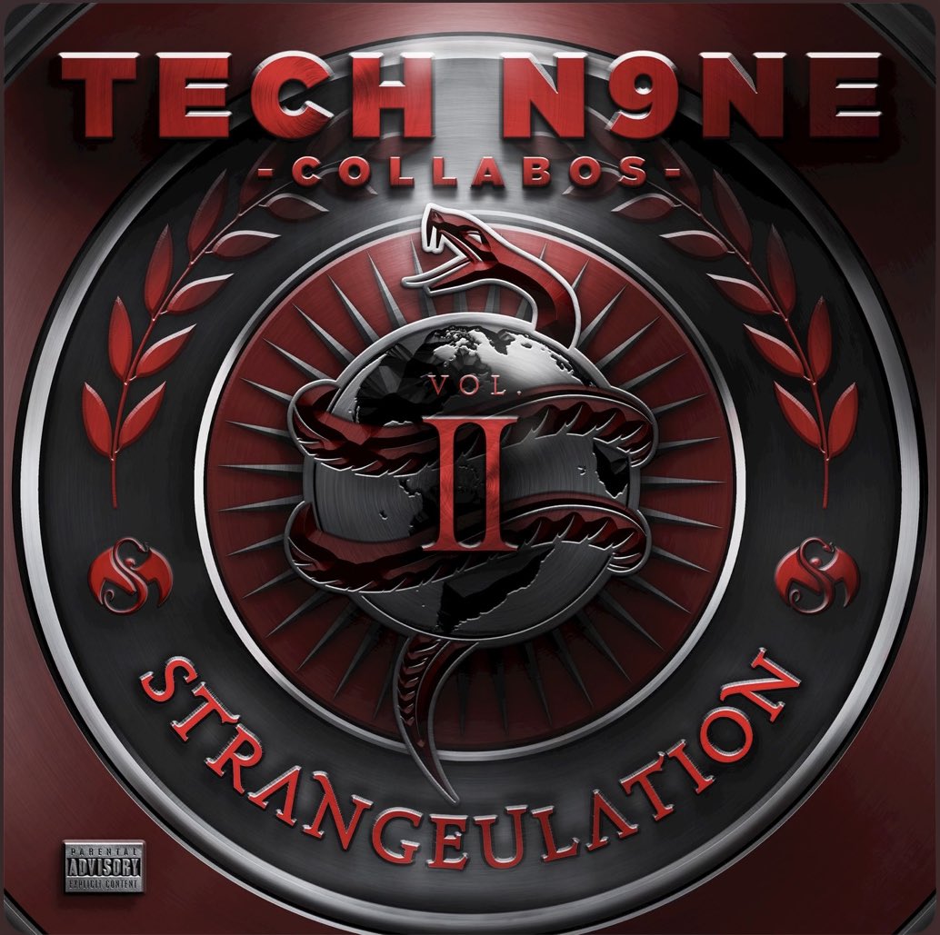 PureRapNetwork's tweet photo. On this day in 2015, @TechN9ne released his sixteenth album in his “Collabos” series: Strangeulation Vol. 2.
Name your favorite tracks!🎧💿
#HipHop #HHT #Techn9ne #Strangeulationvol2 #OnThisDay https://t.co/bLMF8jvfEY
