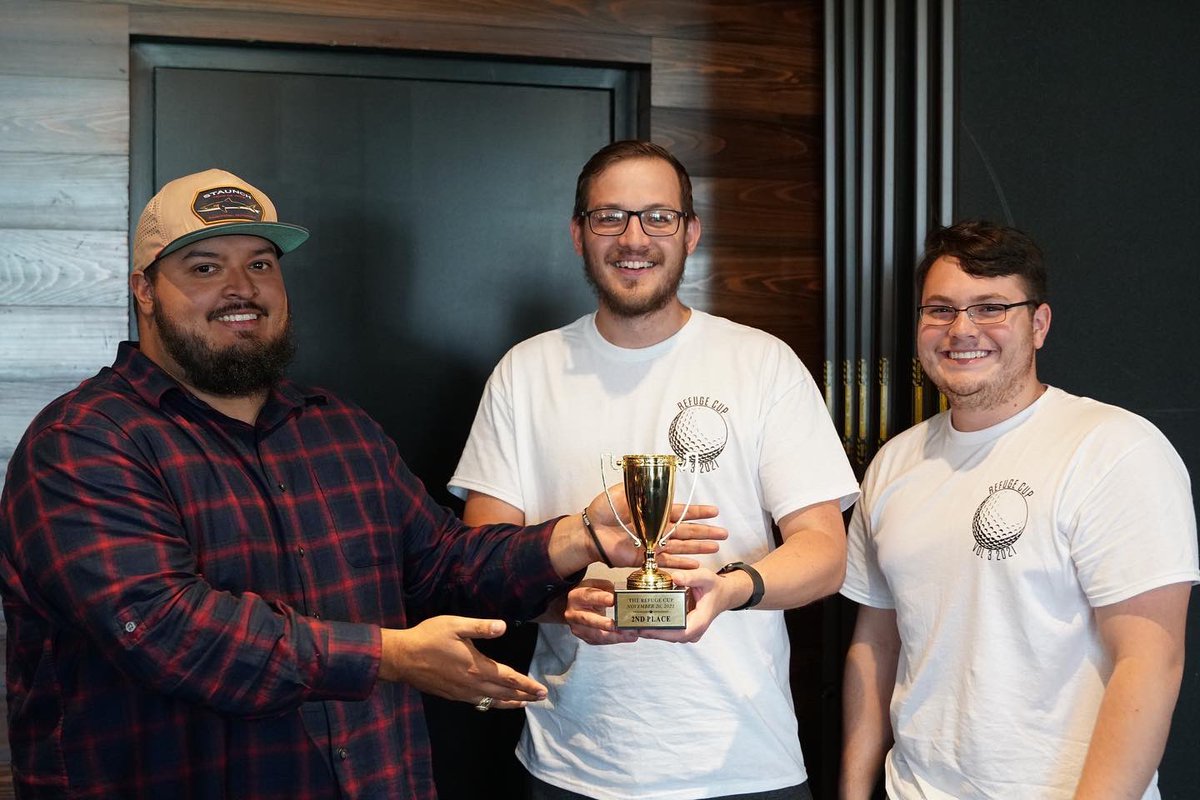 refugelonestar's tweet photo. Well that was a blast! ⛳️ Refuge Cup 2021 was absolutely amazing! We can’t wait to see YOU at CHURCH tomorrow! 🔥 🚘 
•
•
Sunday 10AM
650 E White Road 
78214 #TheRefuge #SanAntonio #SATX #TopGolf https://t.co/2hugZxlwXV