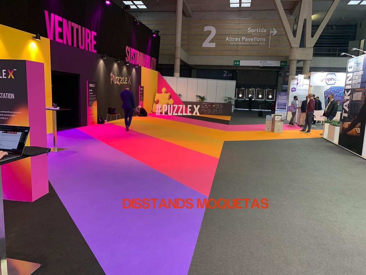 Disstands's tweet photo. Aquí os dejamos unas fotos de nuestros trabajos realizados en la feria smart city 2021, en la que hemos instalado unos 3.500m2 en stands y espacios, hay que comentar que son espacios de diseño con planos acotados, y lógicamente nosotros lo hemos aplicado al cm, tal y como suena! https://t.co/3pf0uBiue1