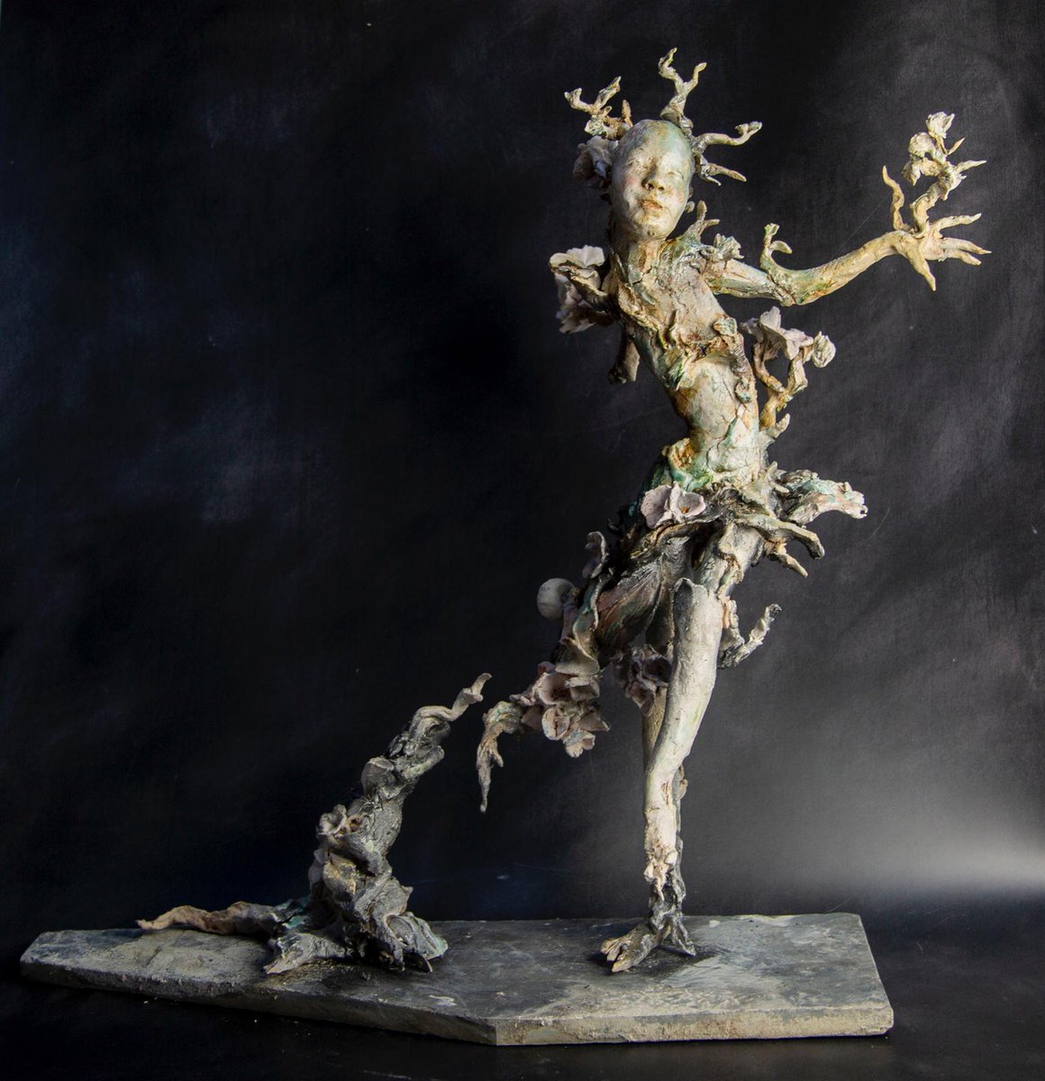 Sold! 
All That Remained Of Daphne Was Her Shining Loveliness'
solo exhibition 
#Metamorphoses  
#blackmoregallery 
 19th November- 23rd December
Thank you so much @blackmoregalery & @CollectArtLymm #porcelain #ceramic @ValentineClays
@potclays