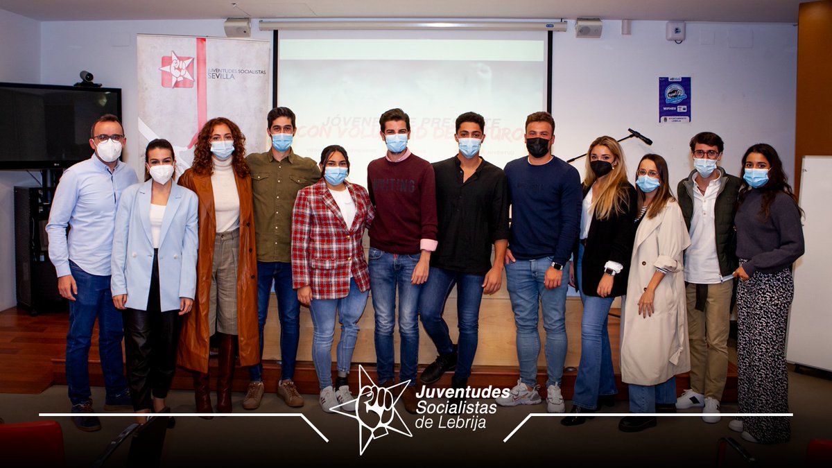 jsa_lebrija's tweet photo. ¡Ayer vivimos una tarde emocionante!

Juventudes Socialistas de Lebrija ya es una realidad y desde la Casa de la Juventud lanzamos un proyecto cargado de ilusión, con enormes ganas de  trabajar por los jóvenes lebrijanos y lebrijanas.

#JovenesDePresente #VoluntadDeFuturo https://t.co/nahIWKkUz1