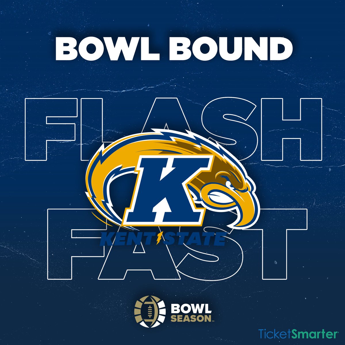 BowlSeason's tweet photo. It’s 6 wins and a trip to #BowlSeason for @KentStFootball! Get your official #BowlBound apparel at https://t.co/PNwkngOccu 🎉🏈 https://t.co/WsmrnDEU2c
