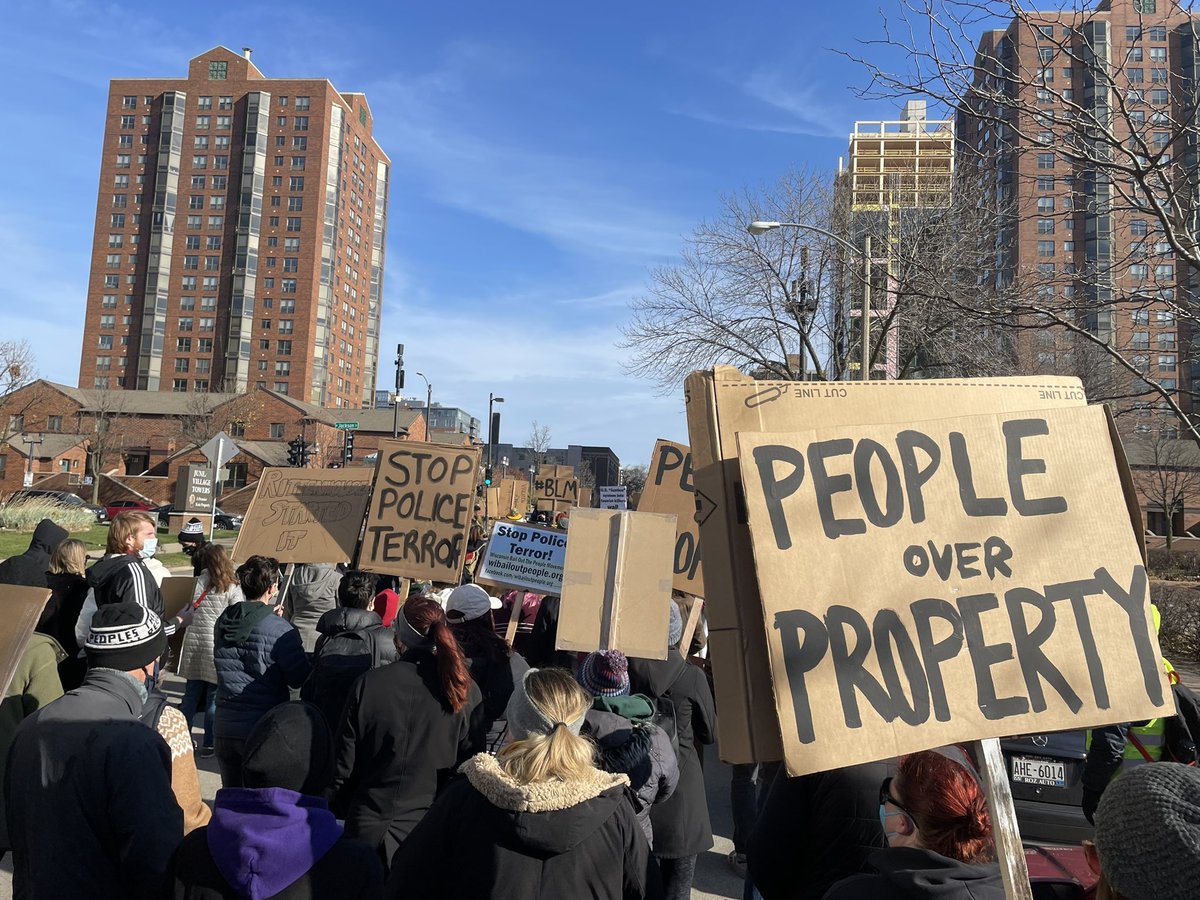 kaysam15's tweet photo. #MilwaukeeProtest today calling for structural change, the end of oppressive systems, and justice for Anthony and JoJo https://t.co/oB0Oa2cmqz