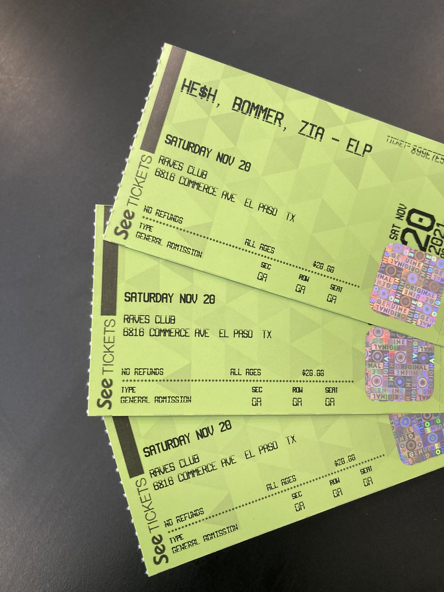 Don’t forget to grab your tickets for <a href="/heshmane/">HE$H | ‘BODY ROT’ OUT NOW</a> <a href="/Bommer_Official/">BOMMER</a> and <a href="/ziasounds/">ZíA</a> 

Open until 9pm 🕘

<a href="/RelentlessBeats/">Relentless Beats</a> 
<a href="/SMGEVENTS/">SMG Events</a> 
<a href="/FUCKSHITSZN/">FUCKSHIT RECORDS</a> 
#uta 
#ravesclub