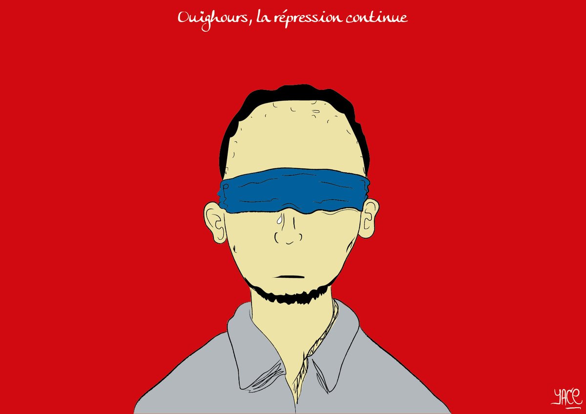 iamyace's tweet photo. "Ouighours, la répression continue"
#yAce #dessin #Ouighours https://t.co/fcUb3RrE9w