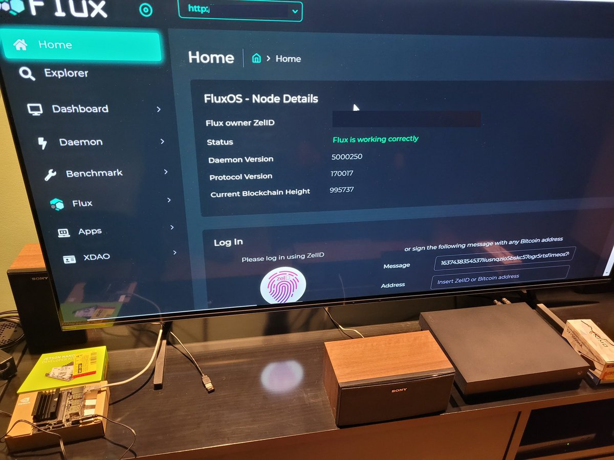 RunOnFlux's tweet photo. Today, the first @nvidia Jetson launched on the #Flux network. We have submitted to become one of the first decentralized networks to work with @nvidia startup program for mass deployment. AI is coming to $Flux and you can be part of the future, today! #Cloud #CloudComputing https://t.co/qHbIbuyjGr