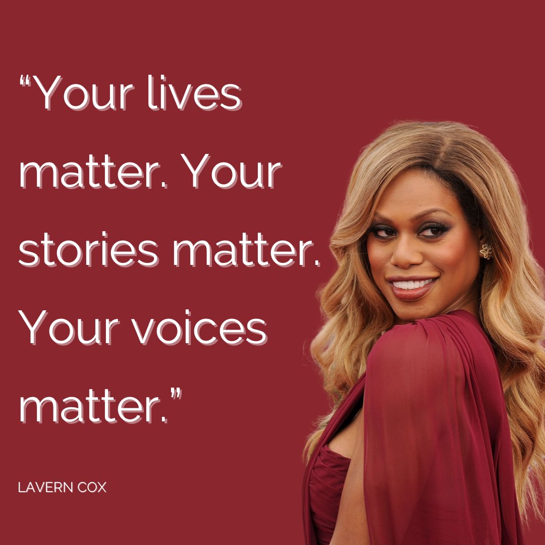 TonysPlaceHTx's tweet photo. Couldn’t say it any better #transgenderawarenessweek In rememberance of those we have lost and in celebration of those who live their truth 🏳️‍🌈 https://t.co/KBnXuUqO05