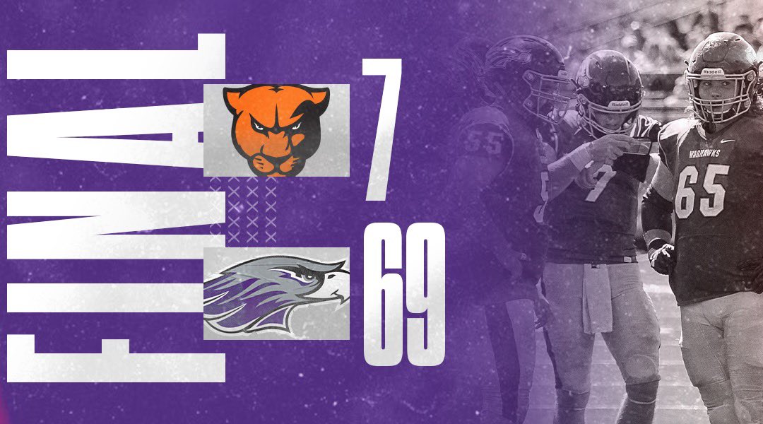 WarhawkFootball's tweet photo. Second-round bound.

#d3fb | #PoweredByTradition https://t.co/XTC698bzkp