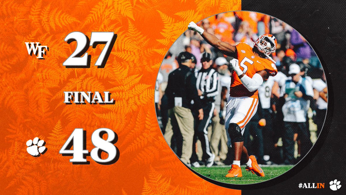 Our will. Our way. Clemson.