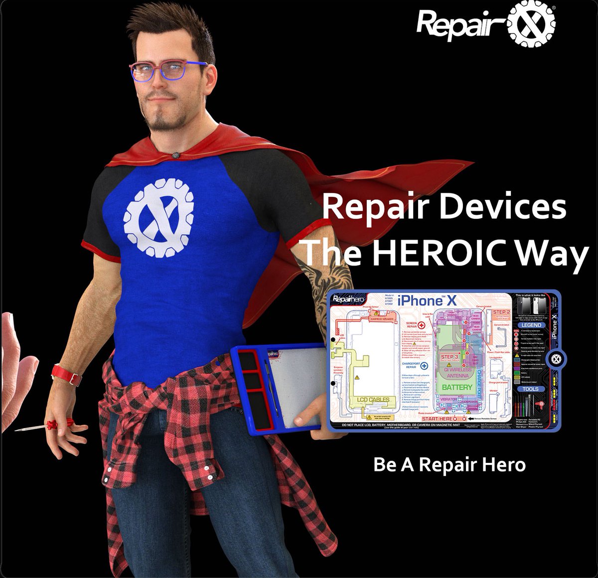 RepairXpro's tweet photo. Proud to be a #RepairHero? This is repair, with confidence. We support the #DIYrepair community and #RightToRepair. https://t.co/KA6Xj9ciTp

#motherboard #repairdontwaste #android #apple #iphonex #repairshop #repairdoneright https://t.co/9m35FHuIfh