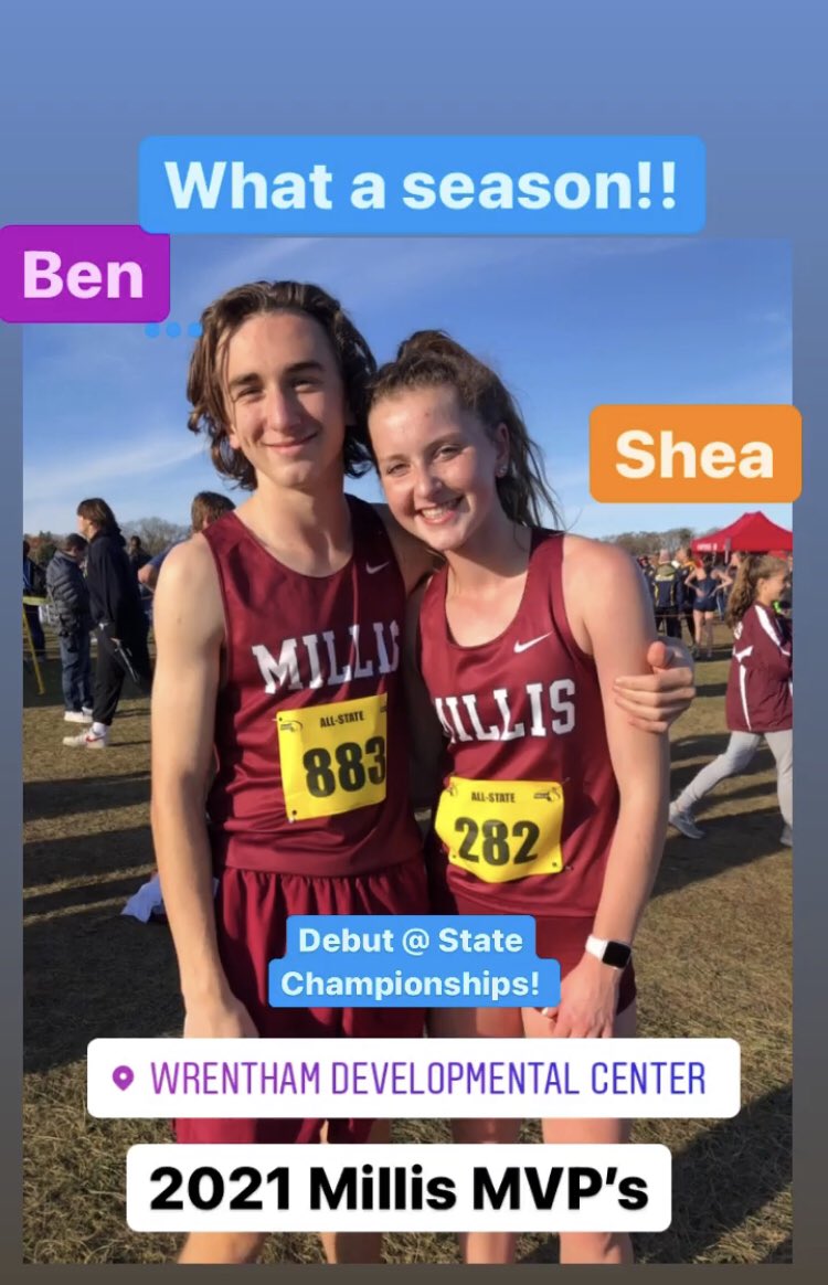 Millis HS Cross Country tweet media