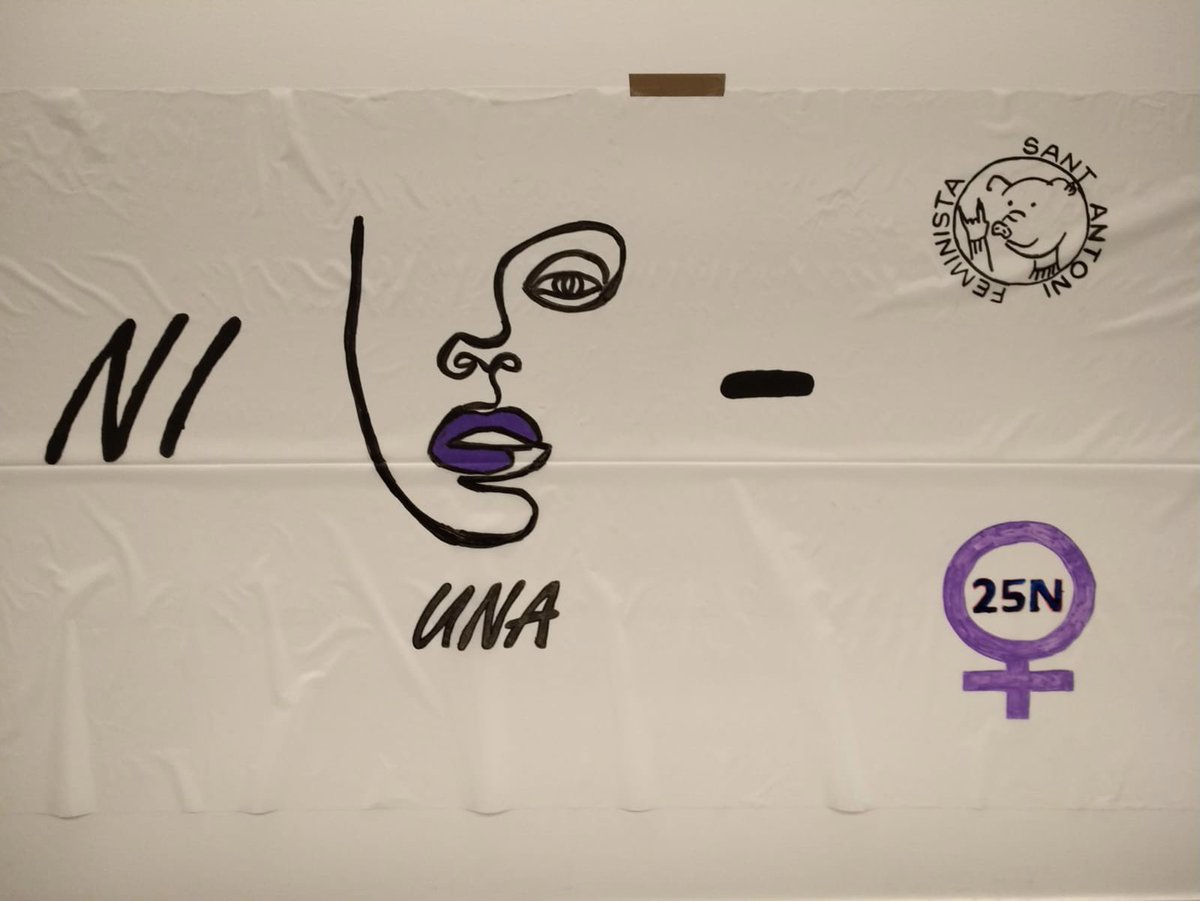 FeministaSt's tweet photo. Nosaltres ja ho tenim tot apunt per al #25N2021 🔥 https://t.co/wmu7bBBNa0