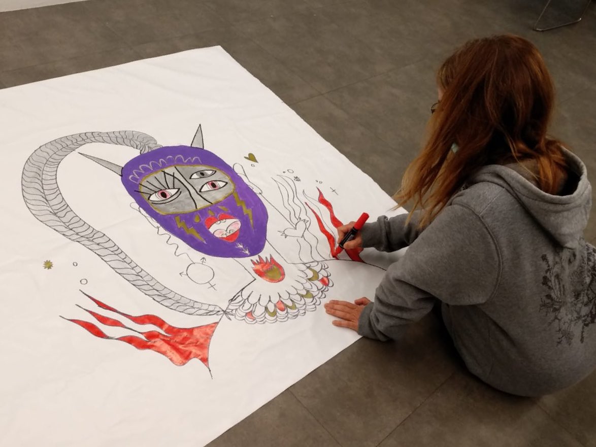 FeministaSt's tweet photo. Nosaltres ja ho tenim tot apunt per al #25N2021 🔥 https://t.co/wmu7bBBNa0