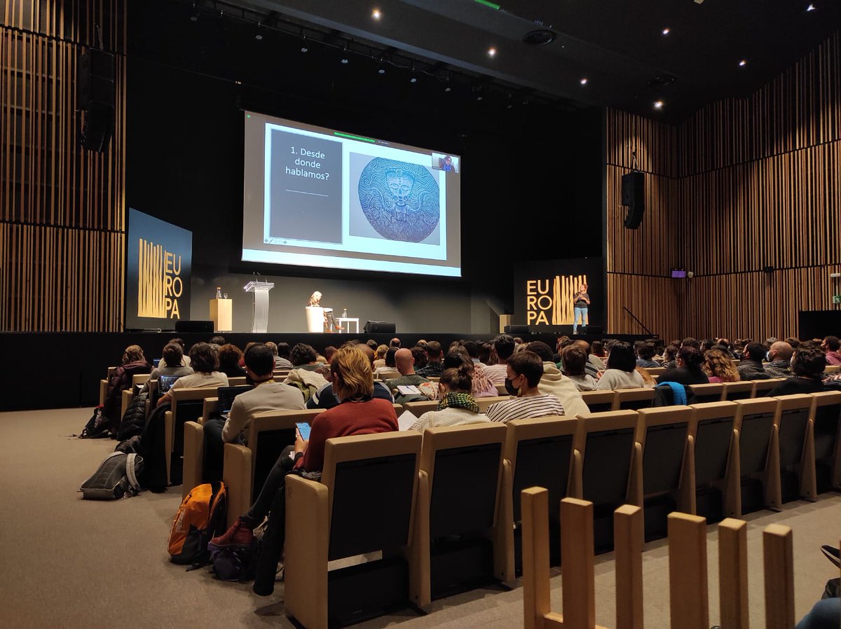 Saharaponent's tweet photo. Estem presents en el #vcongresoepts a Vitoria Gasteiz, continuem formant-nos per fer una tasca de qualitat i transformadora #formarparatransformar #formarpertransformar #saharalliure #saharahurra #agenciacatalanadecooperacioaldesenvolupament https://t.co/2jURgX3Nca