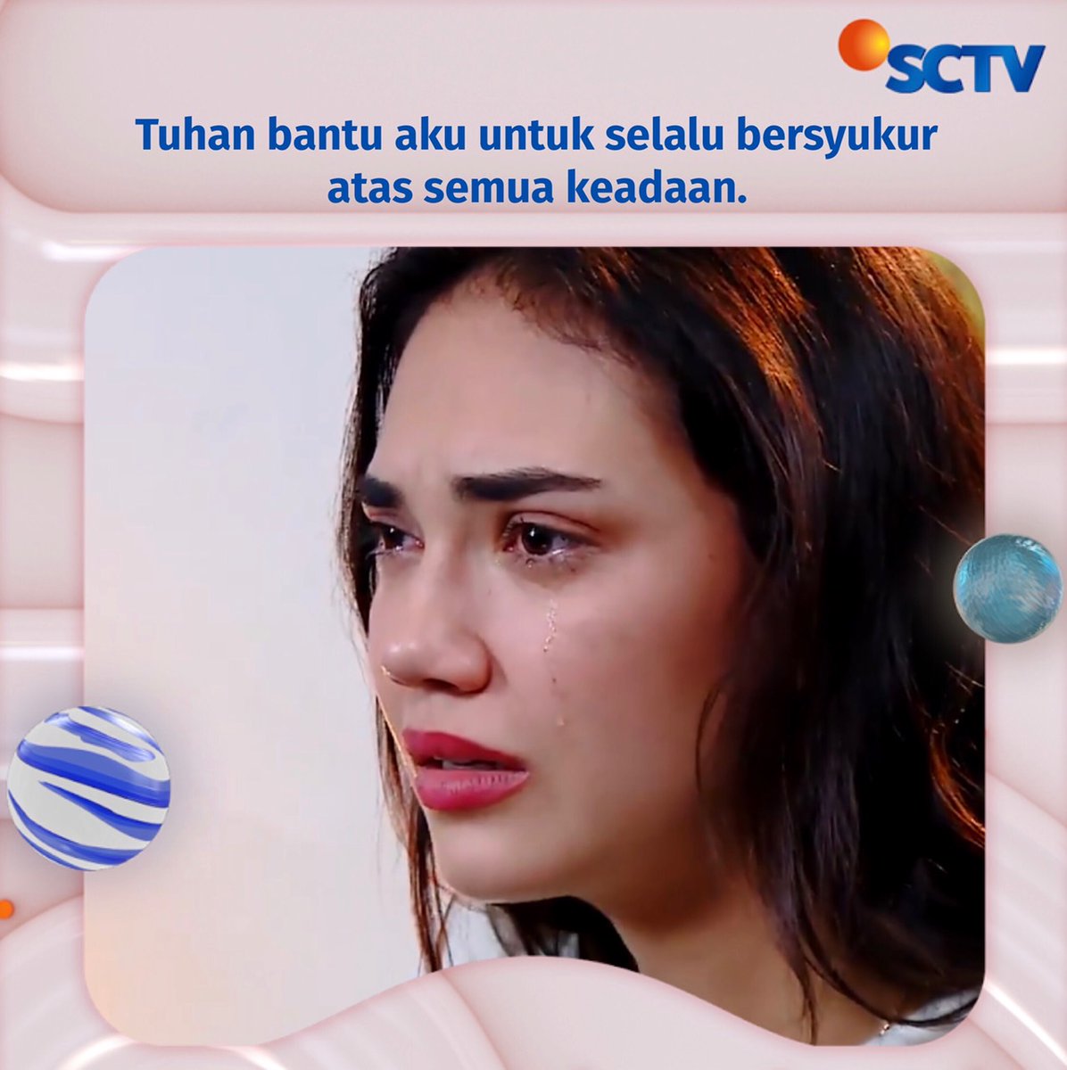 Menjadi sabar dan ikhlas memang tak mudah, tapi itu harus. Belajarlah untuk menerima arti kehilangan dan penantian.

#BukuHarianSeorangIstri
#SCTVSinetron