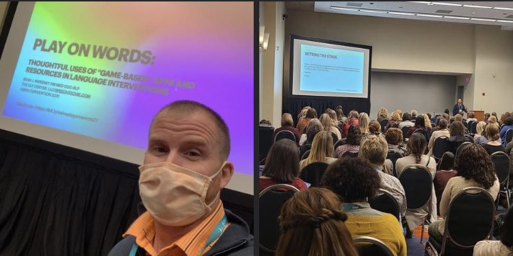 Profoundly grateful 4 opportunity to attend &amp; present at #ASHA21 after 2 years. Different, disorienting and exhausting but w learnings giving me a much needed jolt of energy &amp; purpose. Thanks 2 vac/masked colleagues who packed my session &amp; remind me 2 keep going… #movingon