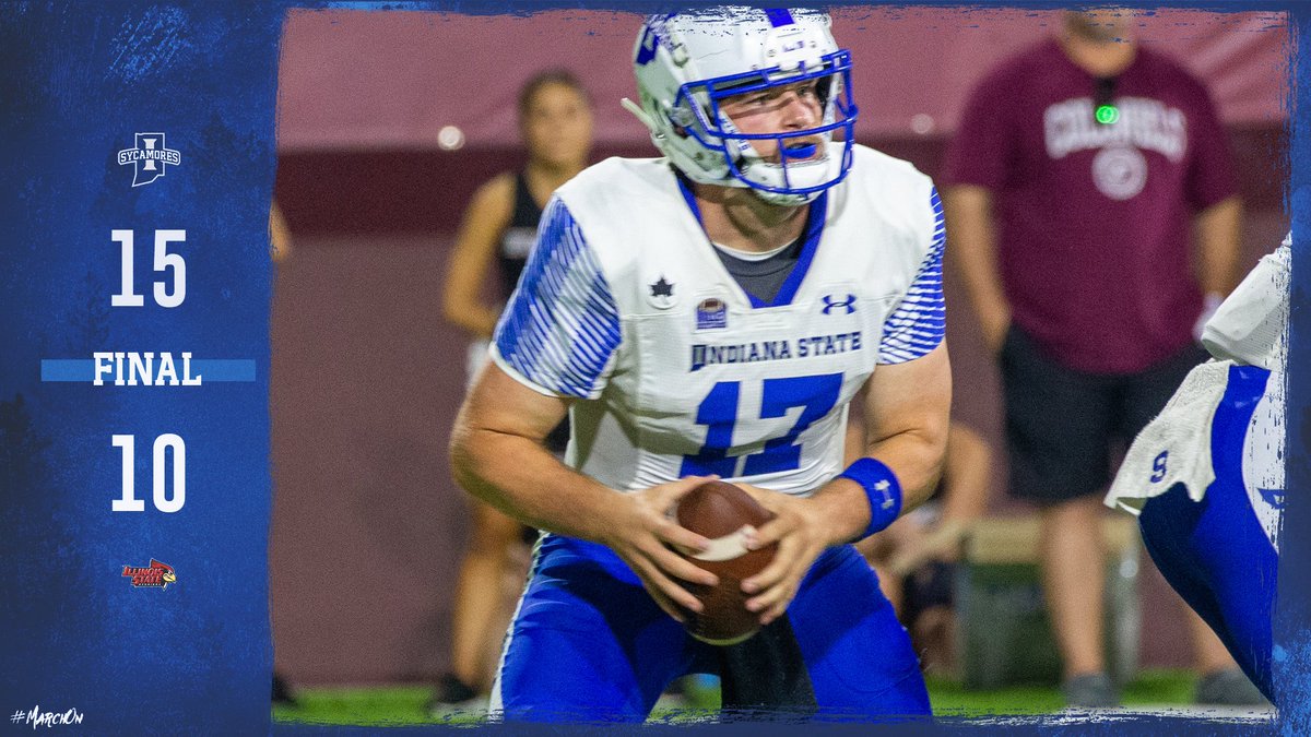FINAL | Indiana State 15, ILST 10

Sycamores with clutch play to take the win, while <a href="/Kurt_Wilderman/">Kurtis Wilderman</a> posts two rushing touchdowns to close out the 2021 regular season

#MarchOn | #LeaveNoDoubt