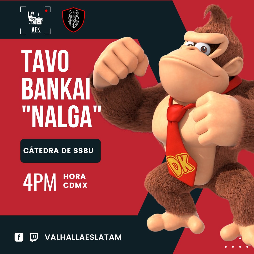 SomosValhalla's tweet photo. ¡Únanse al estreno de AFK: Un podcast de Gamers para Gamers!
Tendremos como invitado especial a @TavodkS, mejor conocido como Nalga 🌝 

#ssbu #ssbu_dk #DonkeyKong #SmashBrosUltimate #afk #gaming https://t.co/UggBmqD0EY