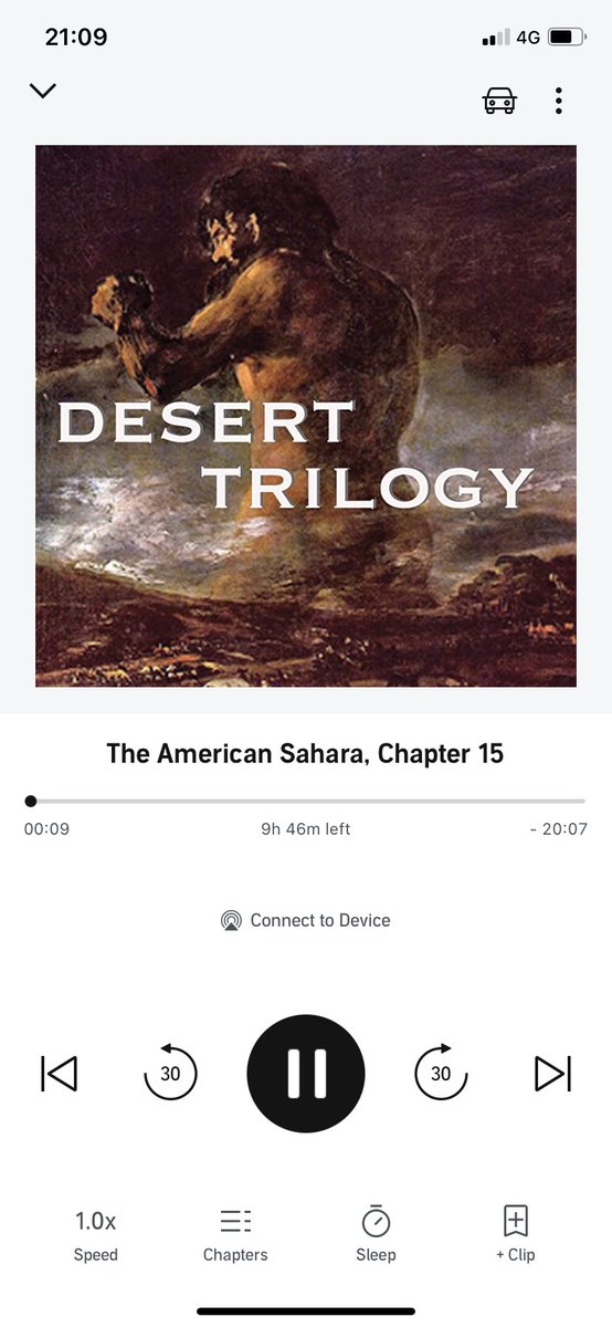 This audiobook recording by ⁦<a href="/sjdrummey/">Sarah-Jane Drummey</a>⁩ is a tour de force. You won’t hear better (in this world or the next). An absolutely astonishing book too. One of my favourites. Do yourself a favour. 👏👏👏👍👍👍