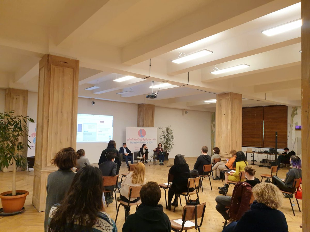 Lela_Akiashvili's tweet photo. Kudos to @winnstonsmiths and the whole team of the queer organization #Temida for organizing such an impressive and important TransConference on the #TransDayOfRemembrance #tdor2021 . Was thrilled to be able to support it &amp; participate in it with Ambassador @MaaikevanKoldam https://t.co/oaC4DQXphV