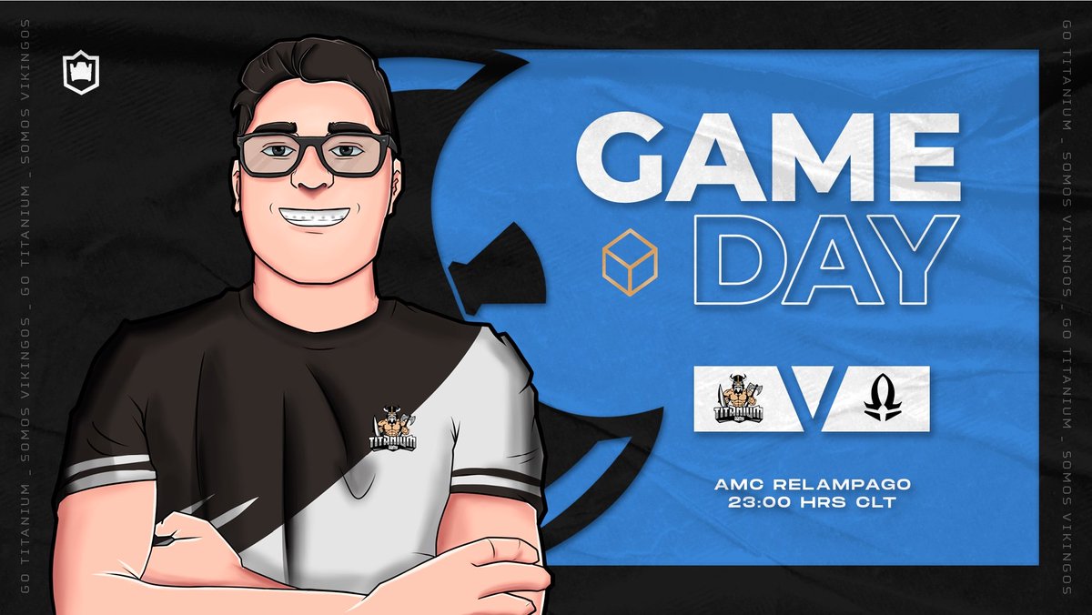 #ClashRoyale | MatchDay 🧩 

Único encuentro del día en la aldea vikinga donde se irá en busca de la victoria en <a href="/AMCRoyale/">AMC</a> ⚡

🆚️ @AS_Gaming2
⏰ 23:00 🇨🇱 

¡Suerte en la arena guerreros!

#GoVikingos 🪓