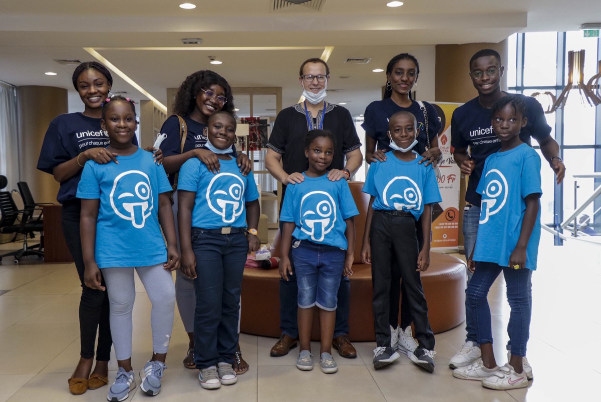 Après le groupe scolaire Bethanie, les futurs Leaders de Demain ont pris, le temps de quelques heures, le contrôle de AZALAÏ HOTELS à l’occasion de la journée mondiale de l’enfance. 

#JournéeMondialedelEnfance
#UnicefCôtedIvoire #LeadersDeDemain
@UNICEF_CIV  💙💙💙💙💙