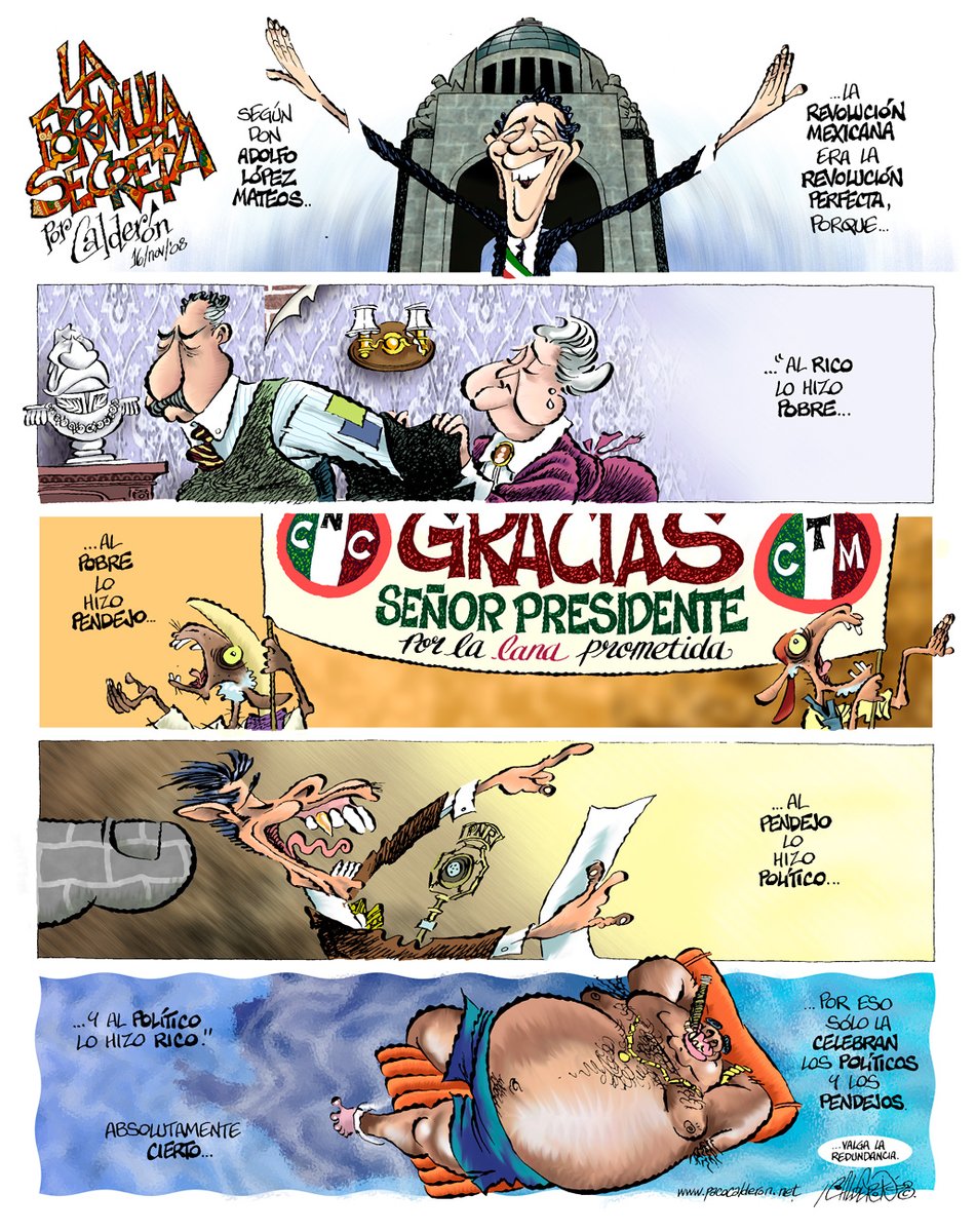 CartonCalderon's tweet photo. Este cartón es de hace trece años, pero sigue vigente: https://t.co/B7WVgVZ6Ht