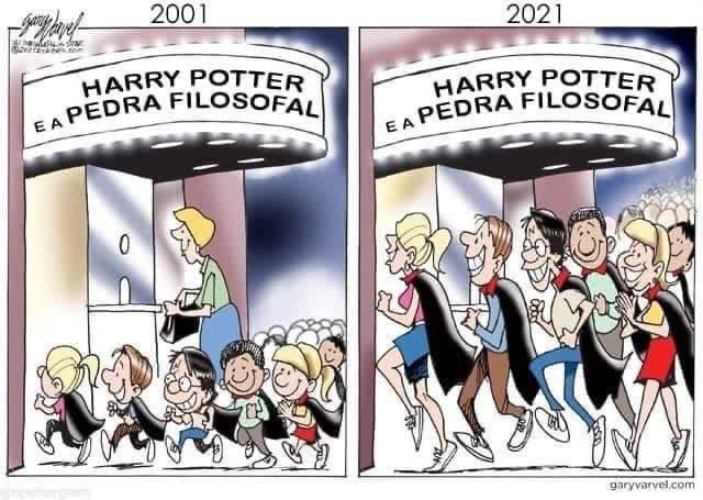 ProfessorDum's tweet photo. Significado de ser fã de Harry Potter desde criança: https://t.co/zgbnSfheWu