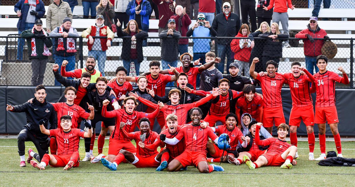 What a trip. What a day. What a team. Onto the Sweet 16. Down twice but we don’t know how to quit. 4:2 Vamossss 🔴⚪️❤️⚽️ #6Seed #SenatorSeason
