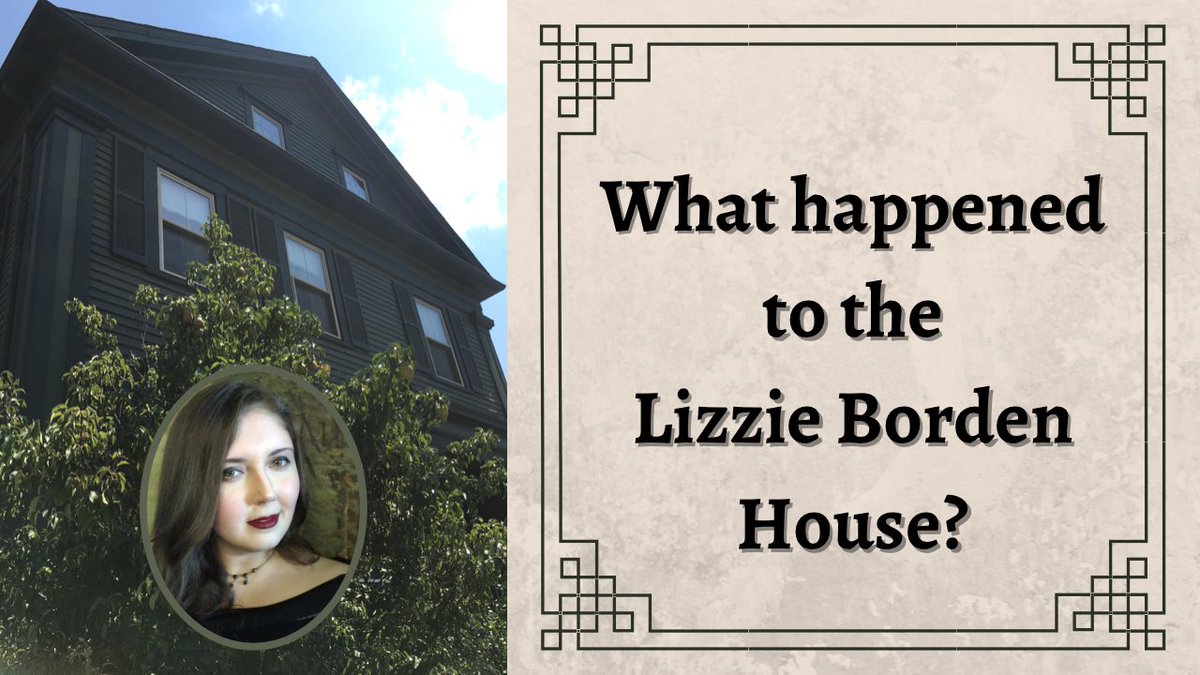 Check out my latest video on the history of the Lizzie Borden house!

youtu.be/g2MrqEWeJ0w

#LizzieBorden #truecrime #historicproperty #massachusetts #FallRiver #hauntedhouse #unsolved #spooky #Crime #history #darkhistory #RealEstate