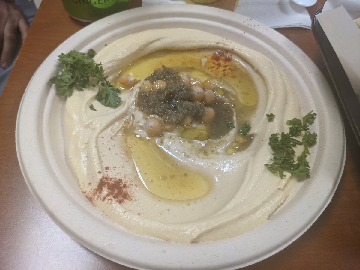 MatthewBuening's tweet photo. The best hummus in #Seattle. https://t.co/FYBYwpikpj
