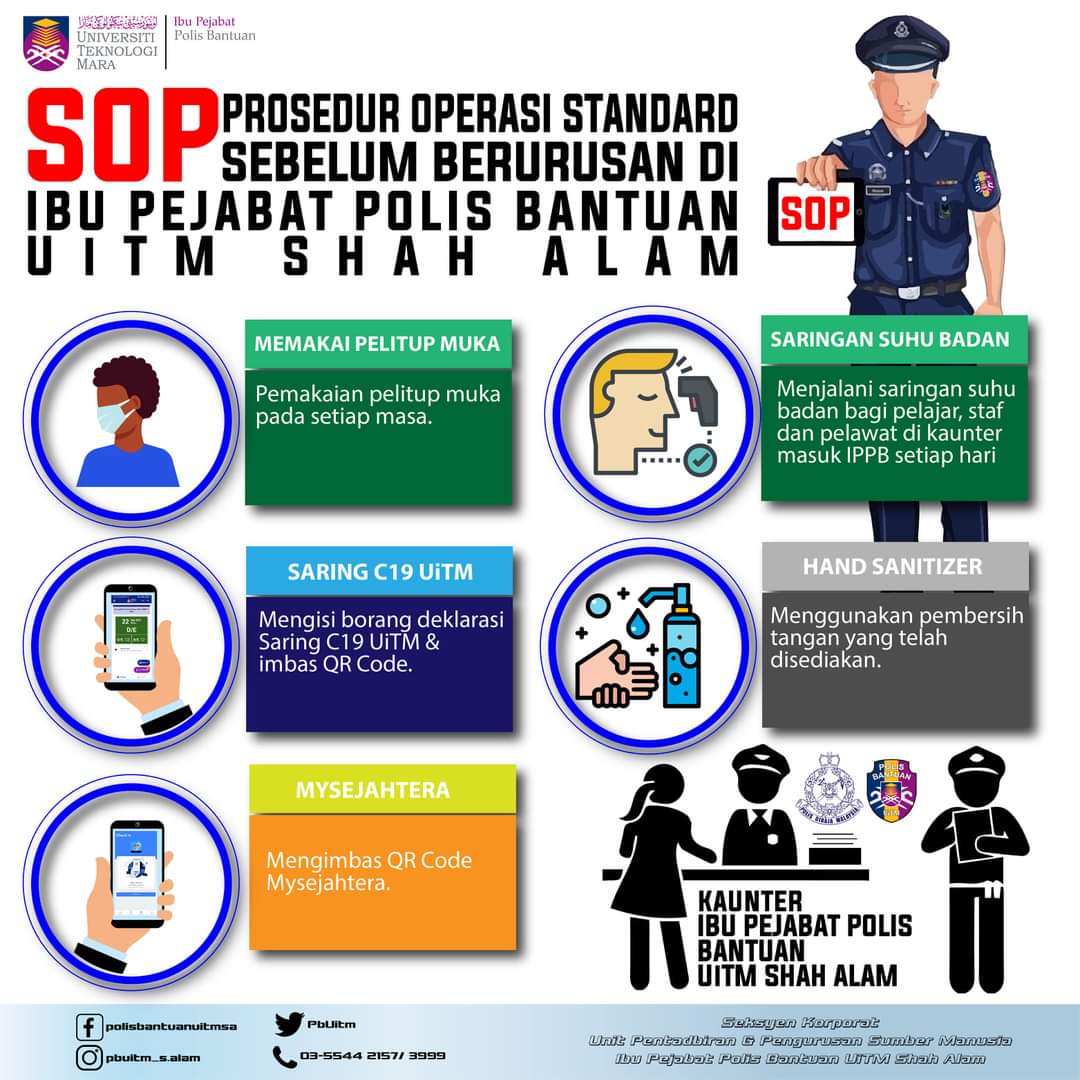 Ibu Pejabat Polis Bantuan Uitm Shah Alam Police Station In Shah Alam