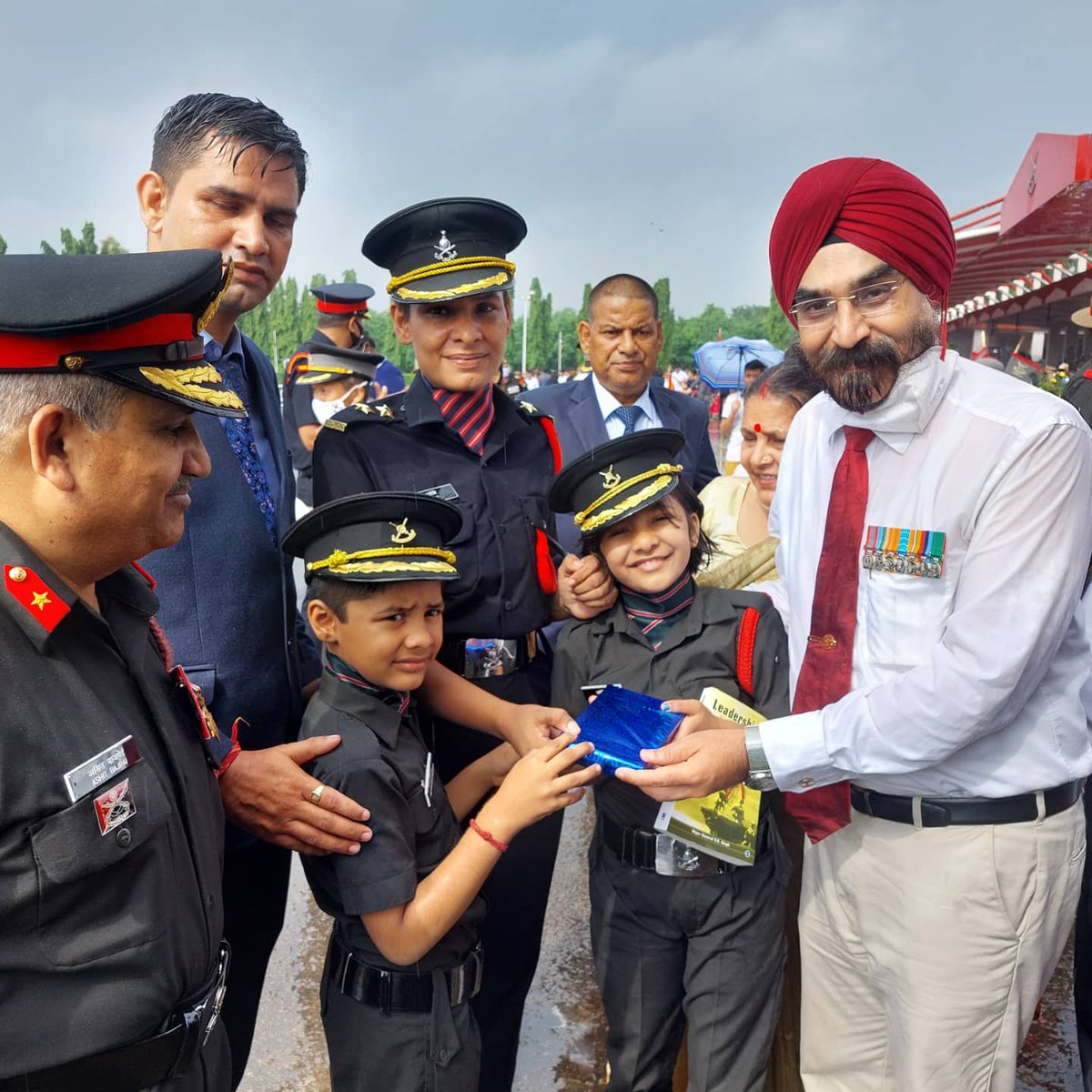 colmpsingh's tweet photo. Commissioning of Lt Jyoti from OTA chennai today is not only a proud moment  for me but for the whole Mahar Regiment. Jyoti is wife of martyr Nk Deepak, 1 Mahar who laid down his life in 2018 in J&amp;k. After his demise, The Regt offrs motivated her to try for OTA. @baishali_adak https://t.co/z6dgSzpHIU