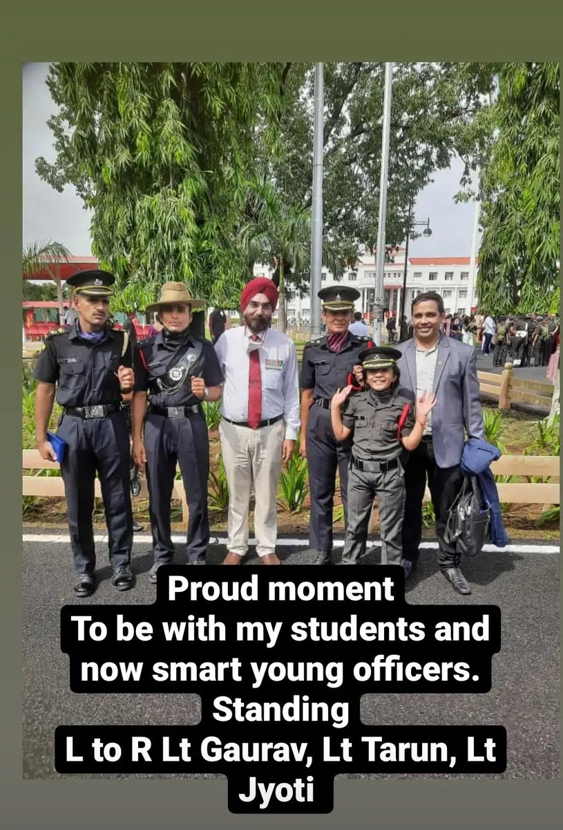 colmpsingh's tweet photo. Jyoti resides in dehradun has a daughter and a son and both want to wear uniform like their father and mother. It was indeed a proud moment for me as a mentor to meet jyoti and her family as well as my other students  who were passing out . #OTAChennai @amastraining https://t.co/11LpxJZ8WV