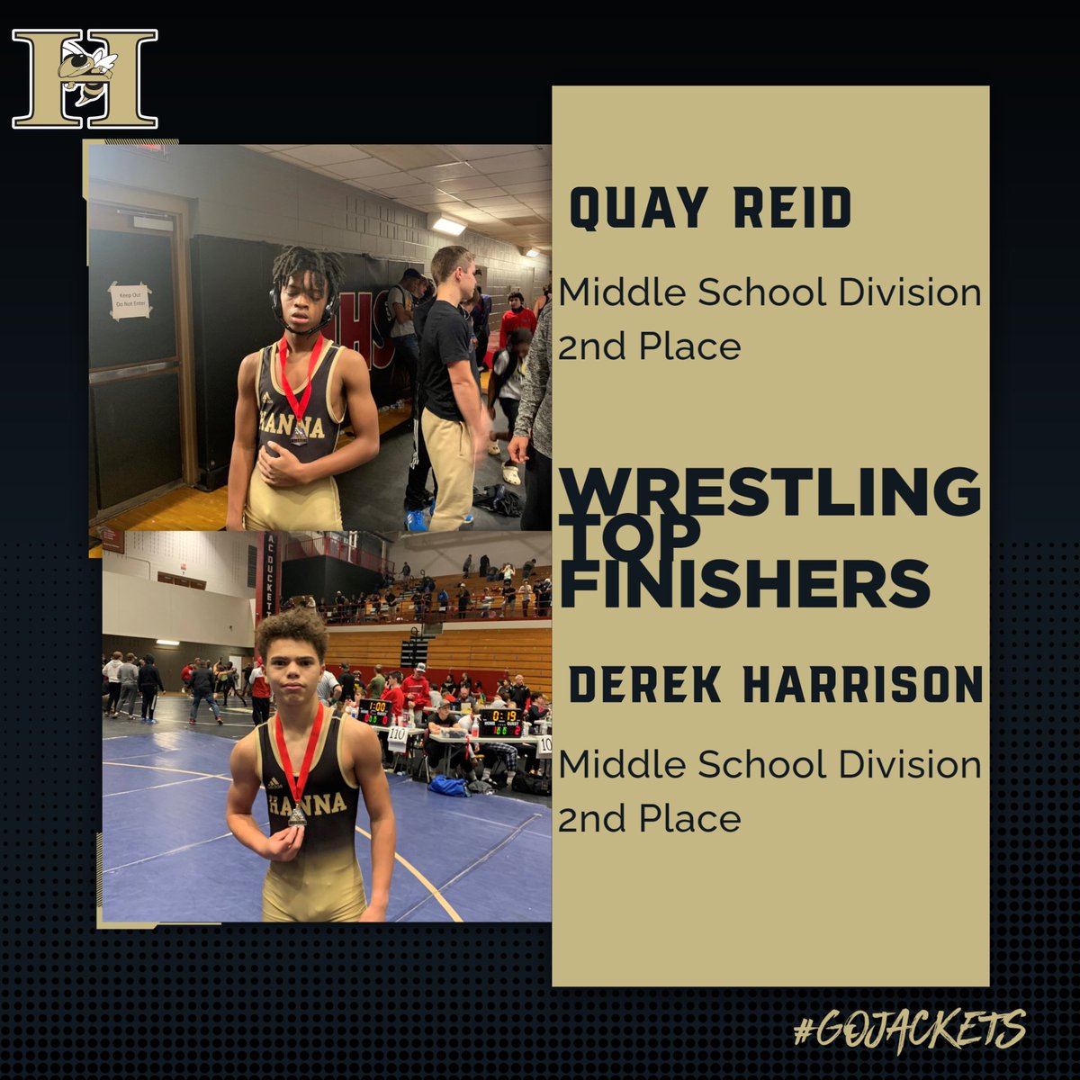 Wrestling began their season today at Hillcrest JV/MS Tournament. <a href="/tlhanna_ad/">Thomas Bell</a>