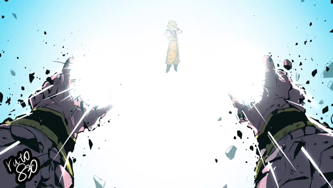 それぞれの目線
#ドラゴンボール 