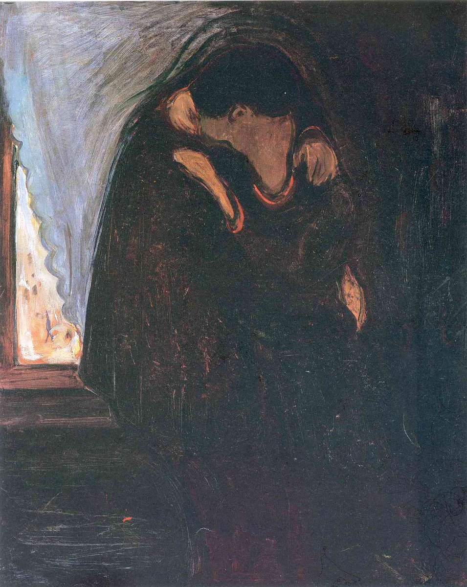Kiss, 1897 #expressionism #edvardmunch