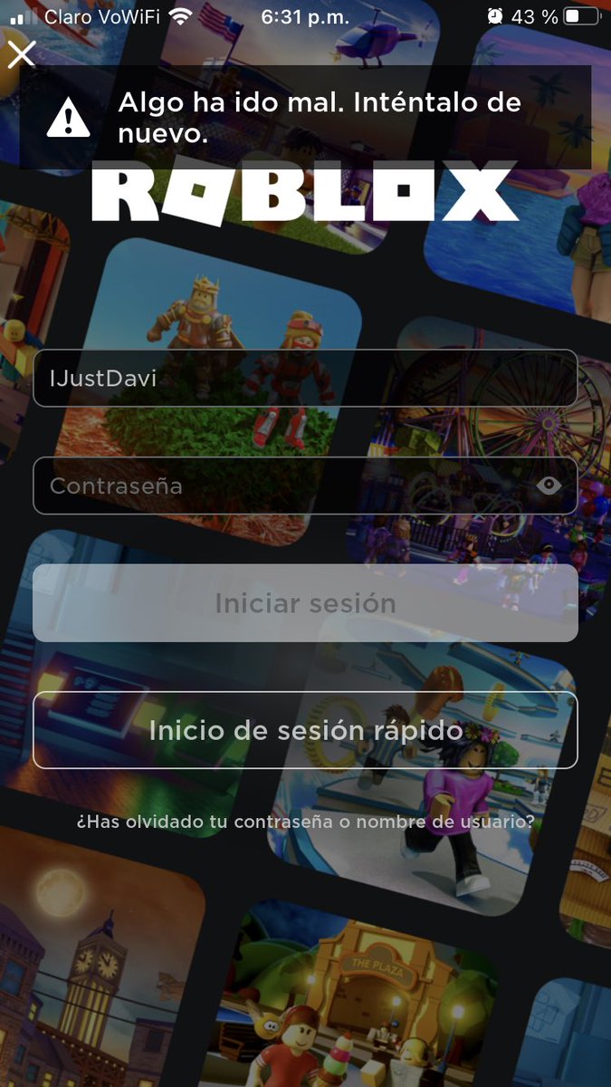 Inicio de sesión en Roblox Cómo registrarse e iniciar sesión en