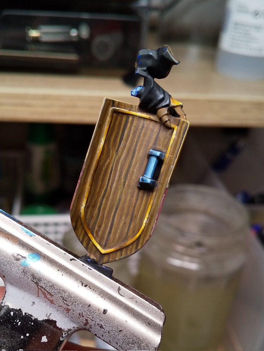 thuncyan's tweet photo. 組んだら見えぬが、木目描く。
#warhammer #ウォーハンマー #ファレホ #stormcast https://t.co/B9KRV4WdFI