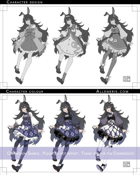 Outfit Design #Commission for  
@ScaryCottonBall 🥰✨ 