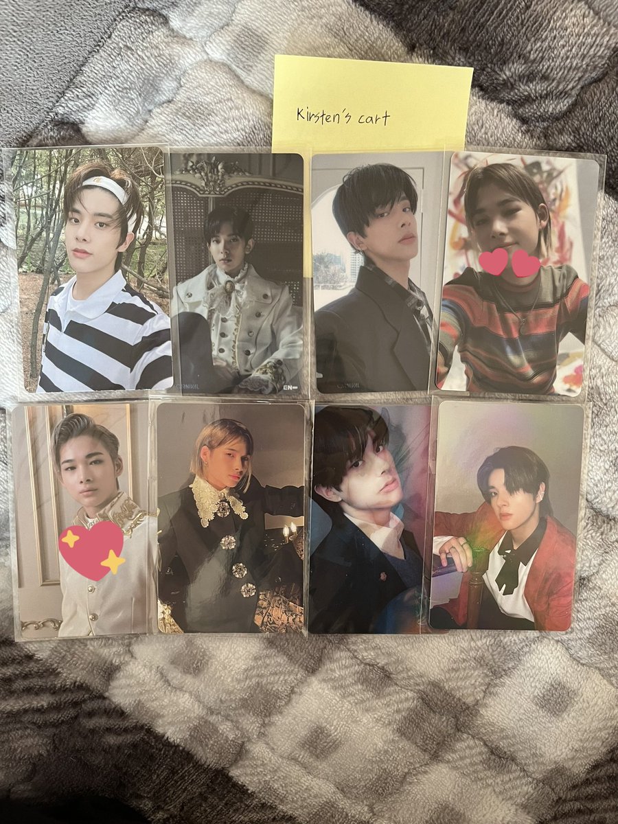 _nrkcart's tweet photo. 「#kirsten_sells」wts lfb ph

⇢ ꒰  Enhypen lucky draws,pob poca! ꒱

𓂋 payo
𓂋 semi feta
𓂋 from yangdo
𓂋 secured 
𓂋 reply to avail !

⨾ mop — gcash
⨾ mod — jrs, j&amp;t

# enhypen enha photocards lucky draws jungwon heeseung jay jake sunghoon sunoo ni-ki https://t.co/KzD6IpzmZ6