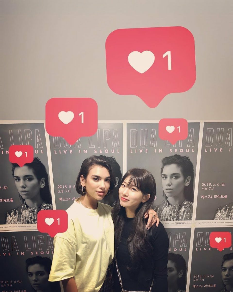 suzy and dua lipa