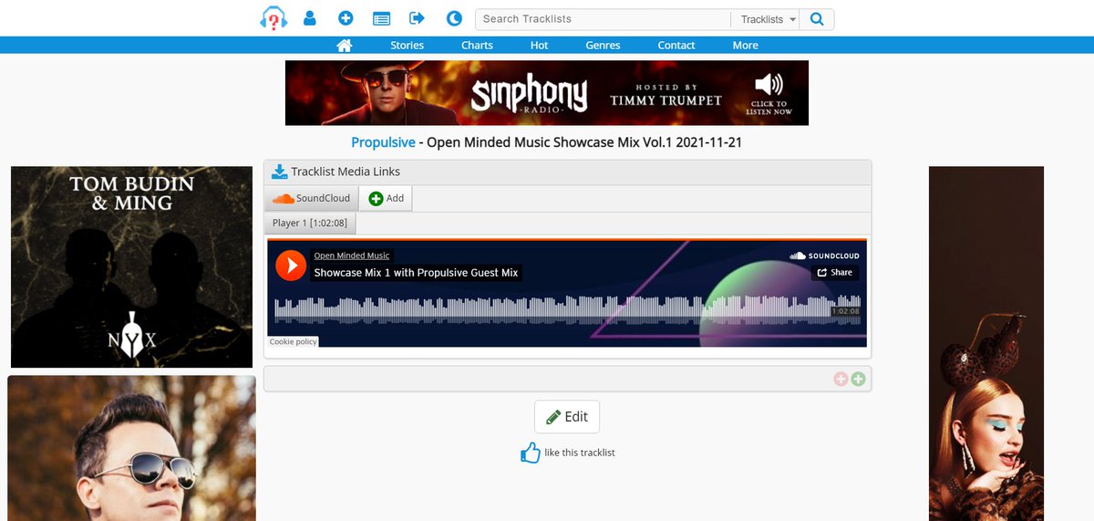 Q_Johnson_SC's tweet photo. (Notice)
1001Tracklists is currently experiencing a bug and may not display any Tracklists.π°
#1001Tracklists #1001Tracklist https://t.co/U2NtQbDCdJ