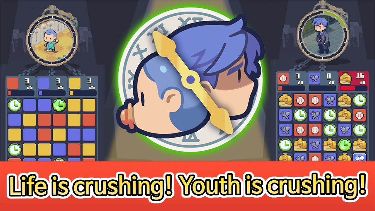 quickturtle_'s tweet photo. Finally!
Life Puzzle Simulation!
Life Crush Saga! Released!

[Android]
https://t.co/YyPBCePfKs

[iPhone]
https://t.co/1i6E2qzm4C

[Youtube]
https://t.co/g99LgrfYEu https://t.co/2buyhlmNWy