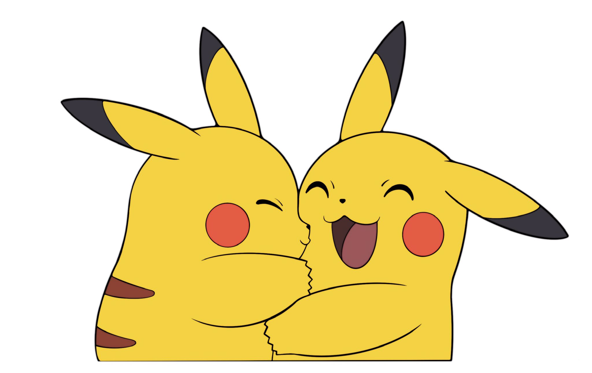 Pix on X: "Drew some #Pikachu in love in the original show style :>  https://t.co/O58yVu34cd" / X