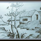 ShadingArts's tweet image. pencil shading arts with white page.#ArtistOnTwitter #sketch
