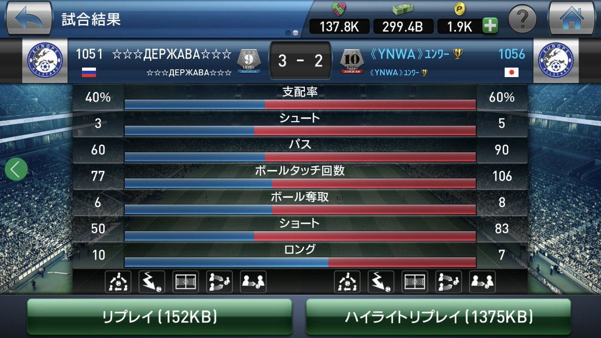 tsuuu133's tweet photo. 協会カップ準決勝の大事な一戦を託されましたが、残念ながら結果が出せず😵

ウイクラやってて、自分史上トップ3に入る悔しい敗戦となりましたが仲間と一喜一憂出来た事も含めて、改めて協会イベントの楽しさを味わう事ができました😌
＃ウイクラありがとう
＃YNWAメンバーありがとう https://t.co/VFBibEzaYC