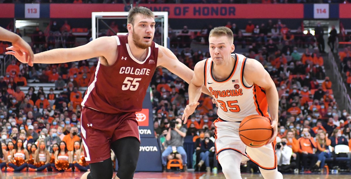 Syracuse guard Buddy Boeheim discusses the loss to Colgate and what it means for the Orange moving forward via @jackwallacetv https://t.co/mgQtLC1RfL https://t.co/l3htmcfsuc
